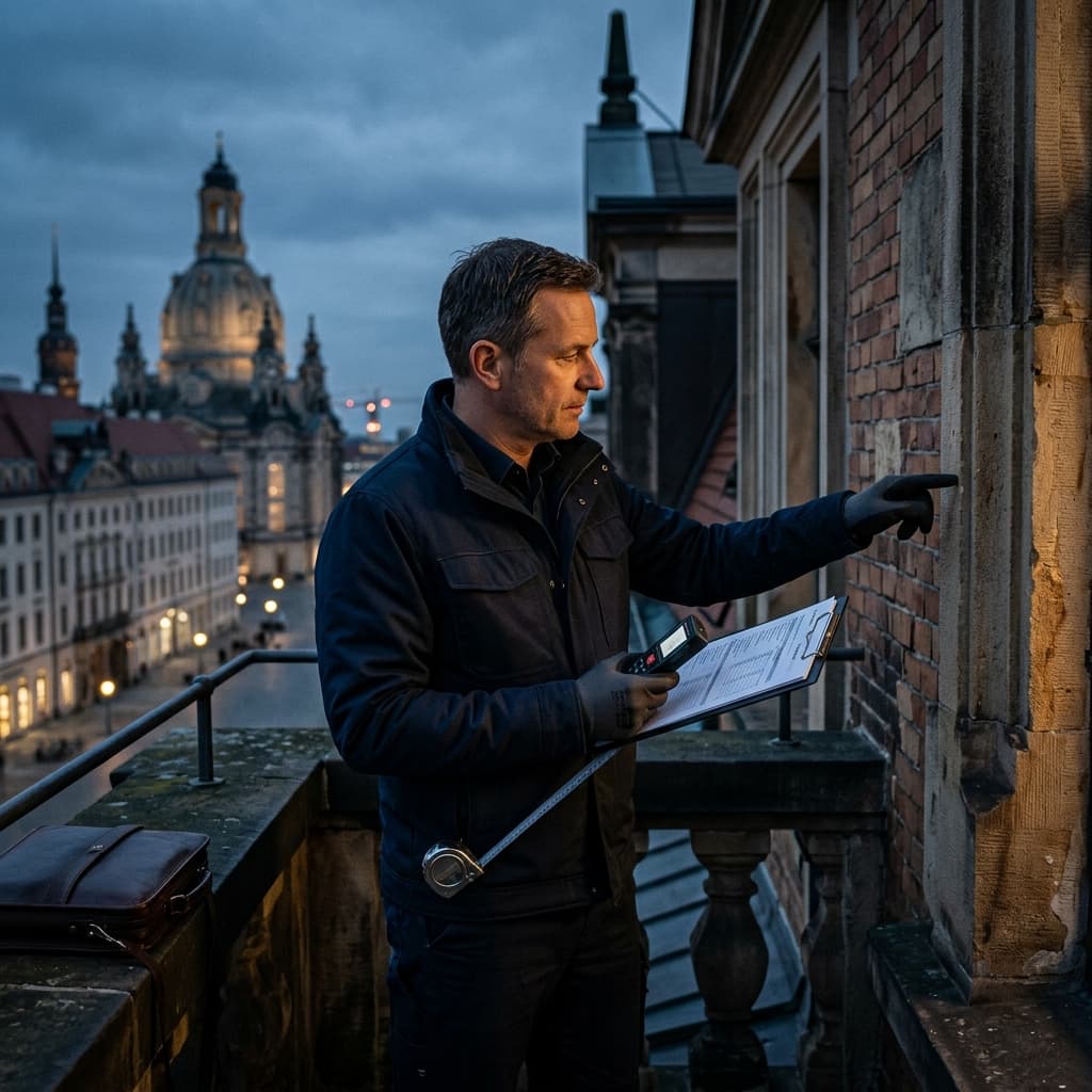 Baugutachter in Dresden: Einsatz, Ablauf und sinnvolle Prüftiefe